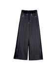 THE KEIJI Hybrid Denim Velour Drawstring Pants