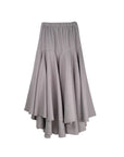 THE KEIJI Asymmetric Tiered Ruffle Skirt