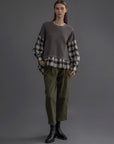 Fuji Hem 2 In 1 Knit Top