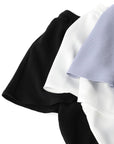Cape Shoulder Blouse