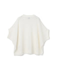 Floral Motif Linen Mix Knit Top
