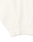 Handmade Crochet Deco Cotton Poly Knit Top