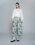 Vintage Floral Print Culotte