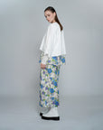 Vintage Floral Print Culotte