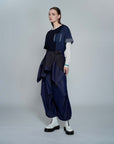 Denim Mix Cs Fringe Pocket Unisex Top