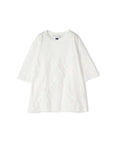 Layering Denim Patch Unisex Top