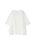 Layering Denim Patch Unisex Top