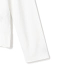 Big Pleated Jacquard Front Top