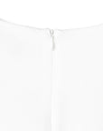 Big Pleated Jacquard Front Top