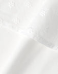 Big Pleated Jacquard Front Top