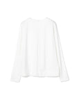 Big Pleated Jacquard Front Top