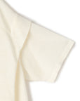 Jacq Fafa N Striped Split Back Linen Mix Knit Top