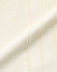 Jacq Fafa N Striped Split Back Linen Mix Knit Top