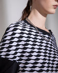 Twisted Border Motif Top