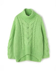 Impression Handmade Mohair Chunky Knit Top