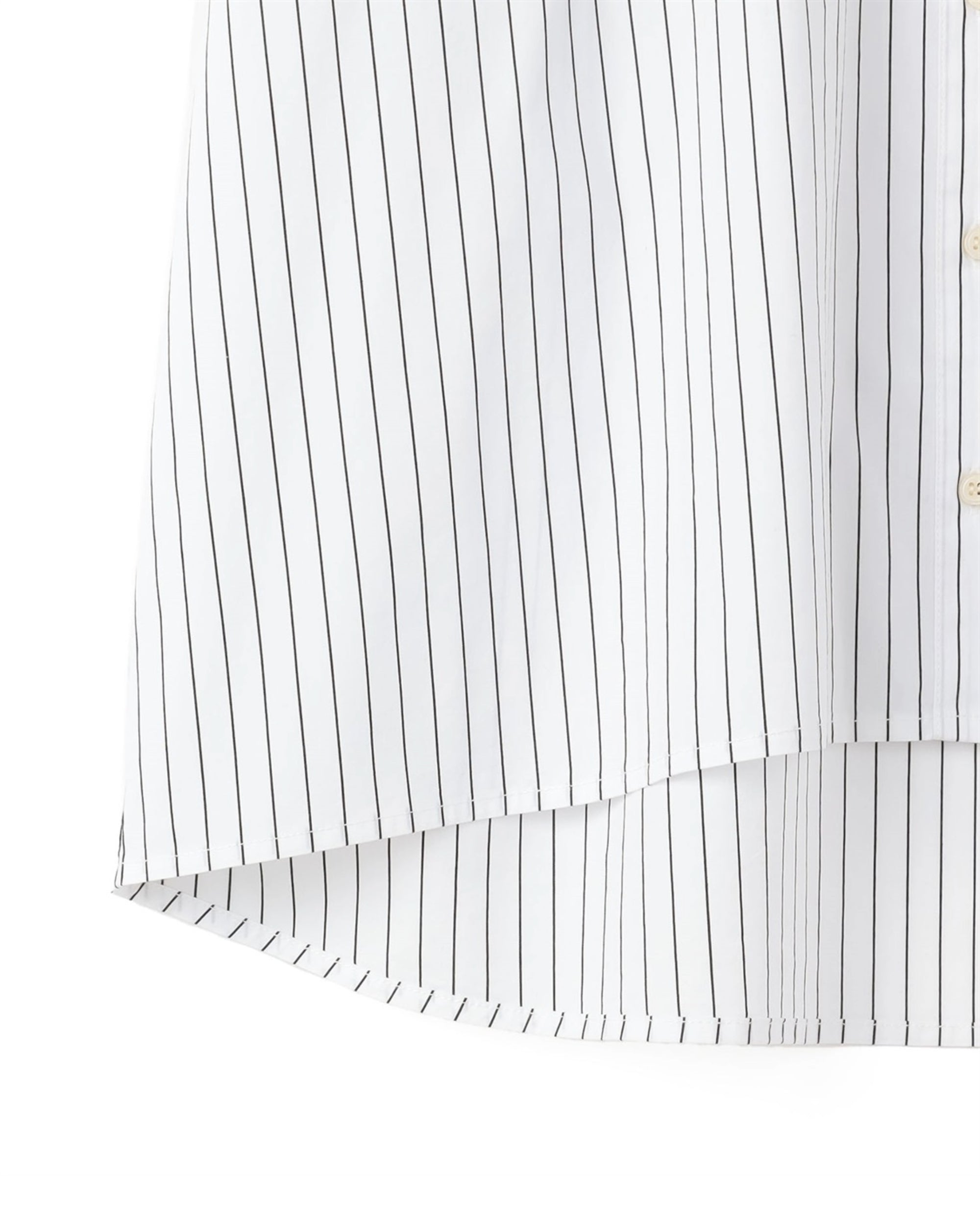 Zigzag Folded Pocket Stp Blouse