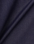 Rayon Poly Denim Like Button Up Blouse
