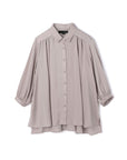 Poly Crop Sleeve Blouse