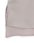 Poly Crop Sleeve Blouse