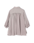 Poly Crop Sleeve Blouse