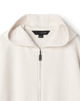 Texture Hoodie Cardigan
