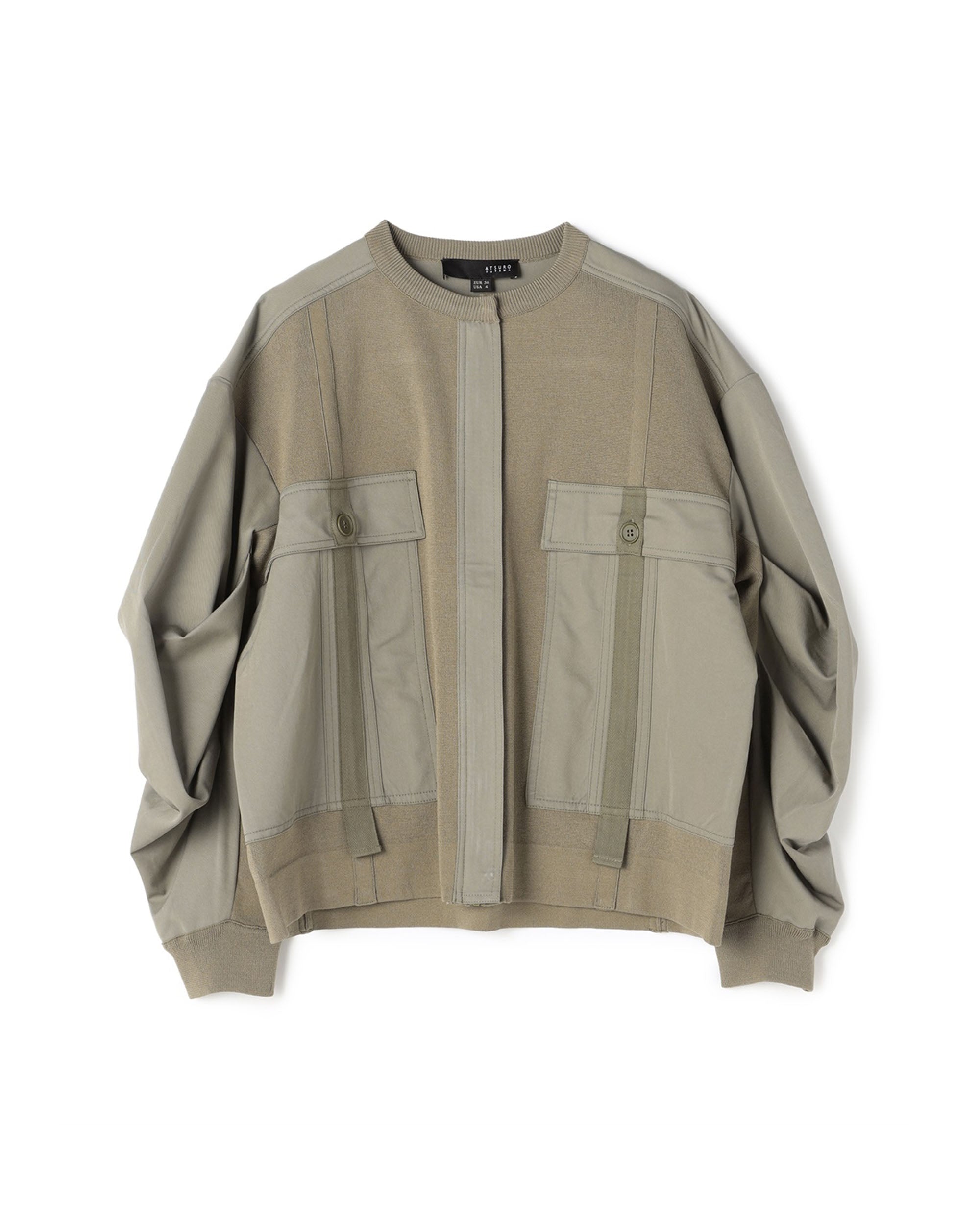 Tape Deco Big Pocket Jacket