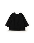 Reversible Cutwork Lace Drawstring Hem Top