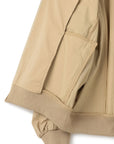 Drawstring Sleeve Bomber Jacket