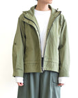 Cotton Mix Crop Parka