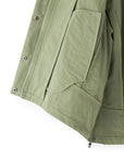 Cotton Mix Crop Parka