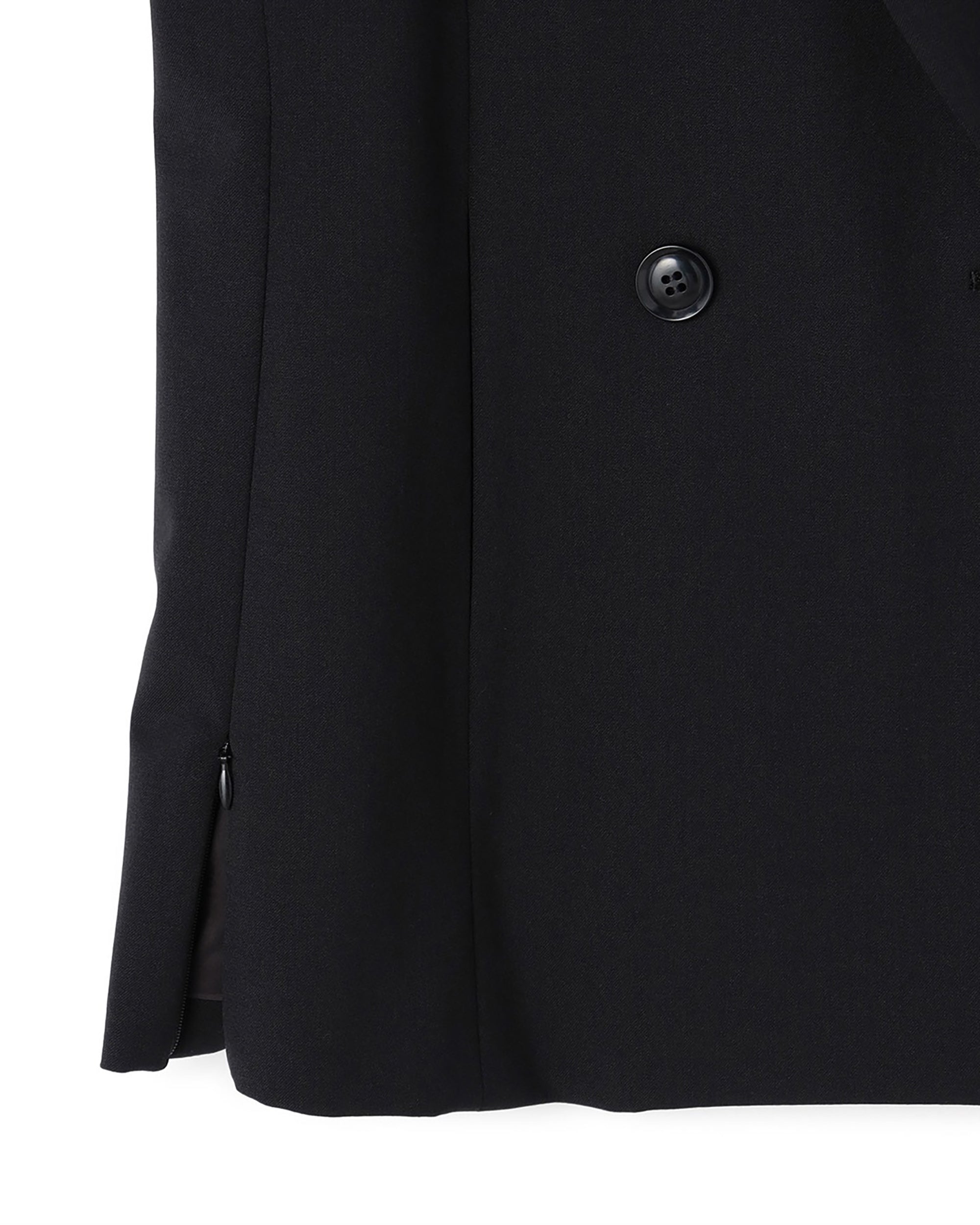 Impression Wool Mix Double Breasted Mid Length Blazer