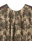 Reversible Vintage Floral Print Dress
