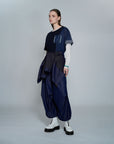 Rayon Poly Denim Like Baggy Pants