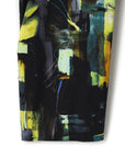 Abstract Floral And Geometric Print Baggy Pant