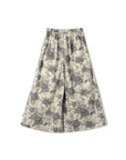 Vintage Floral Print Culotte