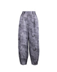 Kintsugi Foil Print Baggy Pants