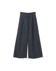 Eco Leather Buckle Stripe Culotte