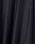 Poly Rayon Denim Like Folded Flare Skirt