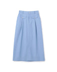 Rayon Poly Denim Like Pencil Skirt
