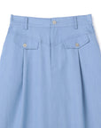 Rayon Poly Denim Like Pencil Skirt