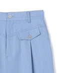 Rayon Poly Denim Like Pencil Skirt