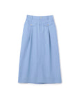Rayon Poly Denim Like Pencil Skirt