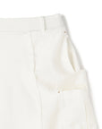Denim Mix Cs Cargo Flare Skirt