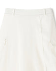 Denim Mix Cs Cargo Flare Skirt