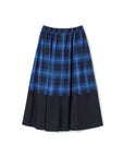 Tartan with Karabina Detail 2-Way Maxi Skirt
