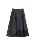 Petal Hem Flare Skirt
