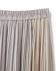 Poly Pleated Maxi Skirt