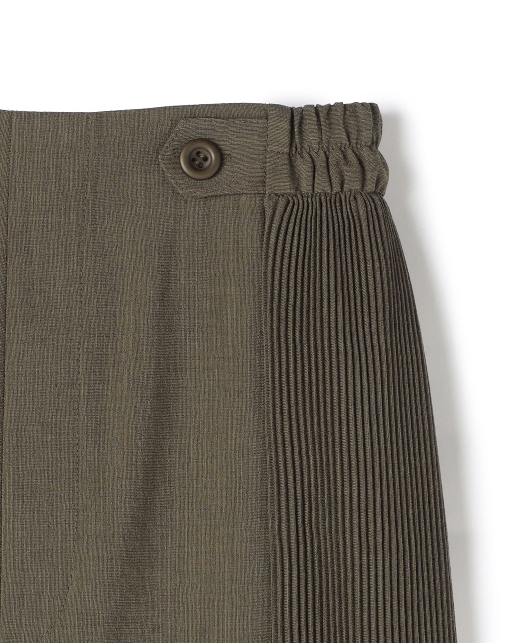 Pleat On Pleat Side Panel Culotte