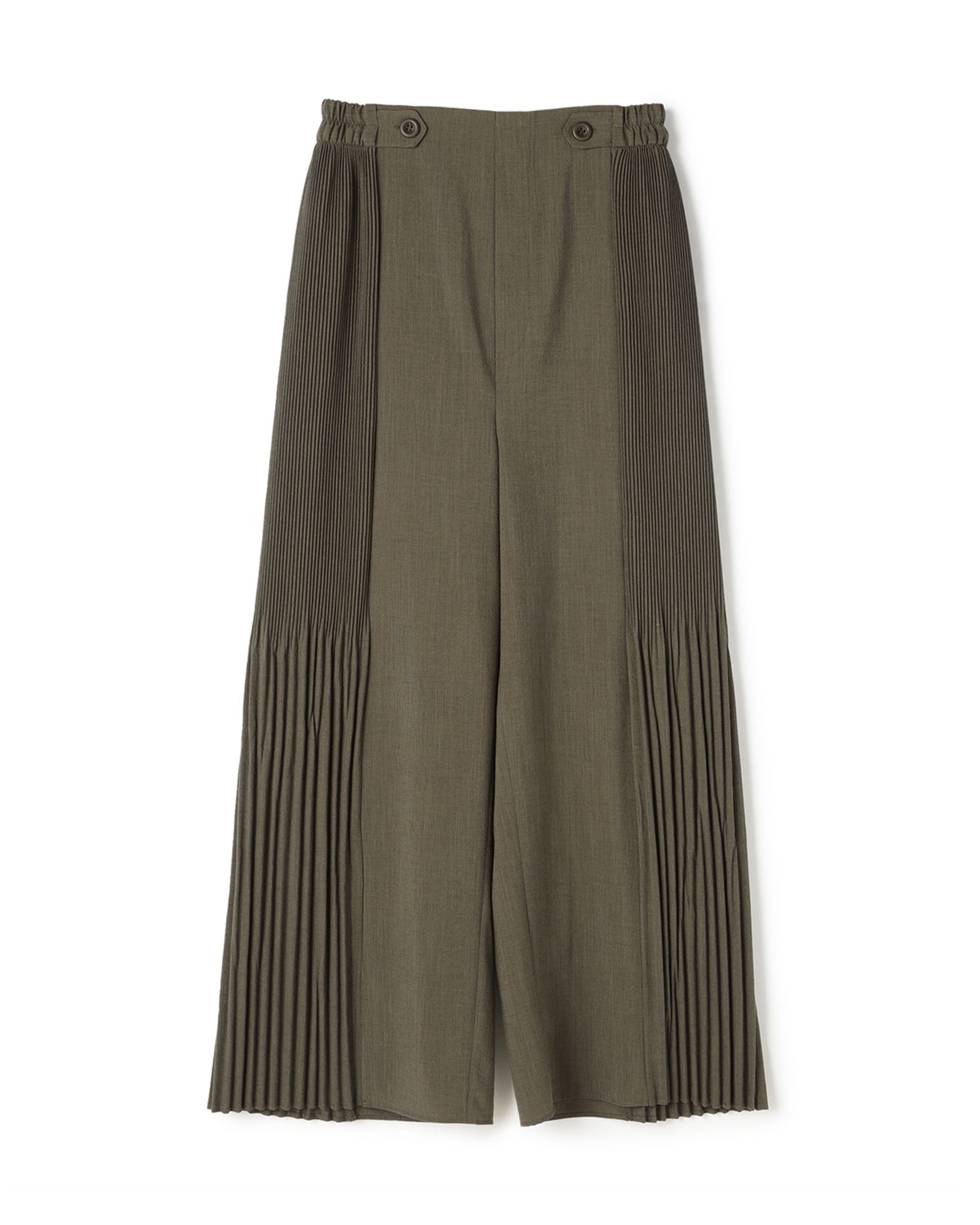Pleat On Pleat Side Panel Culotte
