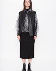 Air Compact Cargo Pencil Skirt